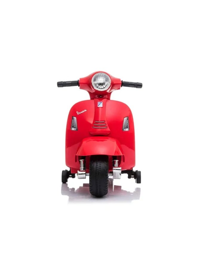 Vespa Motorcycle Red - Image 3